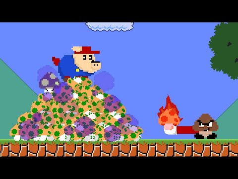 New Mario's Cursed Mushroom Bloopers