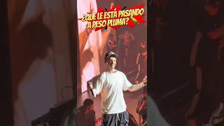 ¿Que le está pasando a Peso Pluma? 🤨 #pesopluma #viral #shorts