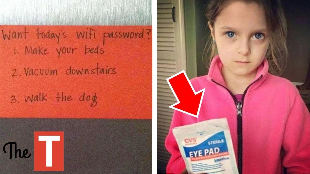 20 Parents Whose Sense Of Humor Is Better Than Their Kids