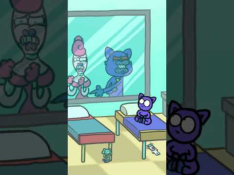 Baby CatNap and Baby Long Legs in the kindergarten - Poppy Playtime 3, Smiling Critters