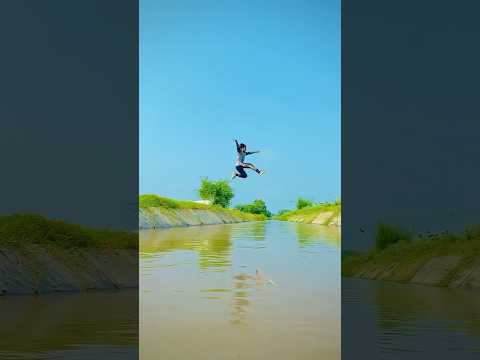 My Long Jump #stunt #akashaoficial #viralshorts #youtubeshorts
