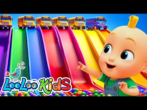 The Wheels on the Bus 🚌 LooLoo Kids Classic Nursery Rhymes and Fun Songs - Playful Tunes for Kids