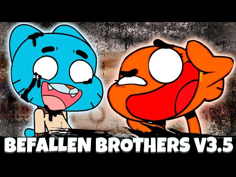 BEFALLEN BROTHERS V3.5 VS Friday Night Funkin | DROWNING IN DARKNESS FANMADE (FNF MOD)