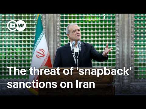 YouTube video thumbnail: Could Looming European 'Snapback' Sanctions on Iran's Uranium Enrichment Dash Hopes for Diplomacy?