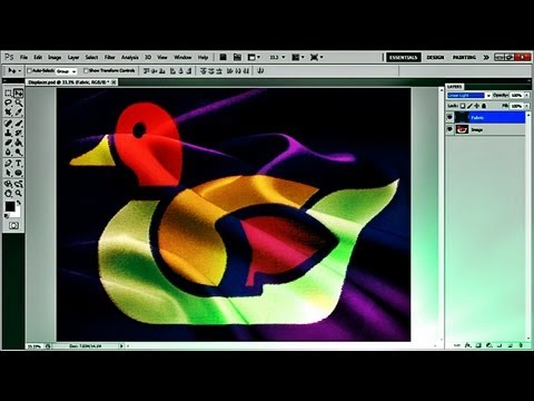 How to Create a Fabric Fold Effect in Photoshop