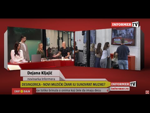 INFO DAN - Haos u studiju Informer TV: Desingerica u žestokom okršaju s novinarima