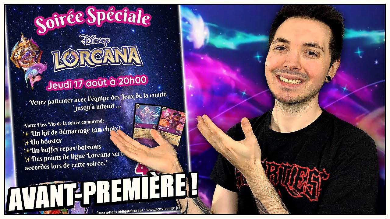 L'ÉVÉNEMENT LORCANA À NE PAS MANQUER !