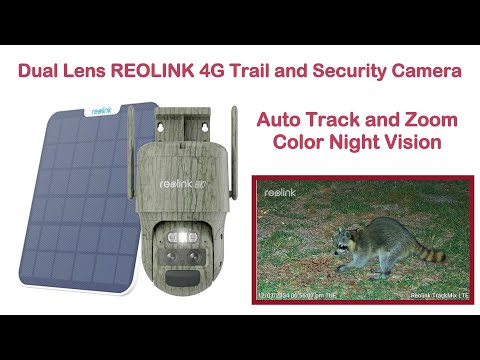 REOLINK 4K Dual Lens 4G Cell Security Trail Auto Tracking Camera Review