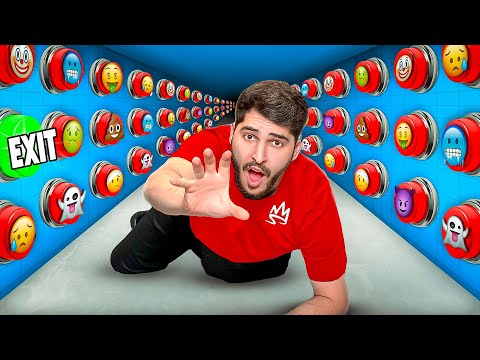 100 زر غامض لكن زر واحد يخليك تفوز 🔥😨 - 100 Mystery Buttons