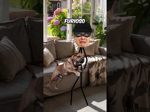 El perro se sacrificó para salvar a su dueño pero…💔
