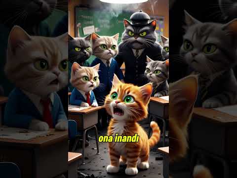 Yavru Zencefil Kedi Okulu Yakıp Okuldan Atıldı 😿😿