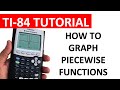 Graphing Piecewise Functions on the TI-84
