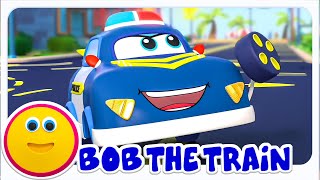 Ruote Dell'Auto Della Polizia + Di Più Video di Apprendimento per Bambini - Bobthetrain