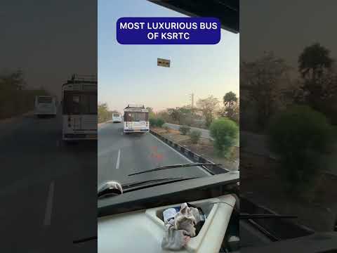 Most Luxurious bus Journey experience KSRTC AMBAARI UTSAV BUS