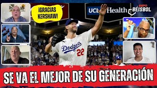 KERSHAW, EL MEJOR LANZADOR de su GENERACIÓN y PELEA con KOUFAX como MEJOR de DODGERS | ESPN Beisbol