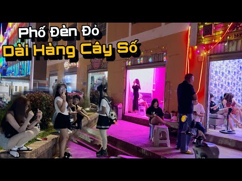 Phố Ăn Chơi Ở Lào, Phố Đèn Đỏ Dài Hàng Cây Số, Bất Ngờ Với Giá Cả Quá Rẻ...!