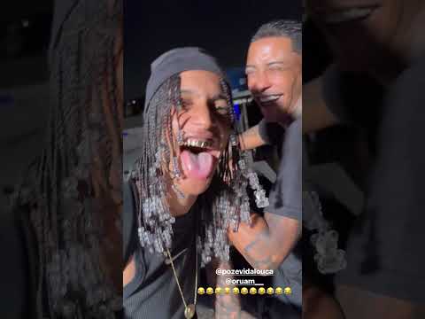 Oruan mostrou resenha com mc poze do rodo mc e mcryansp gravando clipe a cara do crime 4🔥💥
