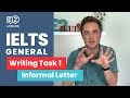 IELTS General Writing Task 1 Tips
