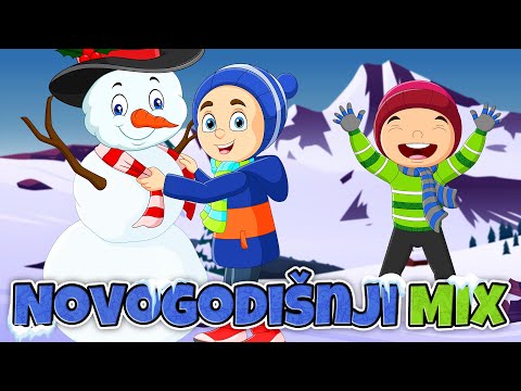 Novogodišnje pesmice MIX 🎅 Zimski MIX pesama 🎄 𝗘𝗰𝗶 𝗣𝗲𝗰𝗶 𝗣𝗲𝗰 pesmice 💙 Pesme o Deda Mrazu MIX 🎁