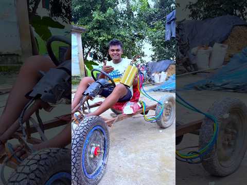 making homemade RC car+48volt motor #shots #project #experiment #sujanexperiment