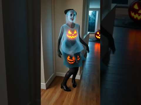 Real-Life Transforming Halloween Dress!