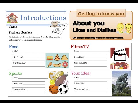 self introduction worksheets for students salary upto 26