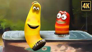 Funny Cartoon for Kids - Larva Dancing in Rain, Silly Moments & Fun Comedy Animation Video