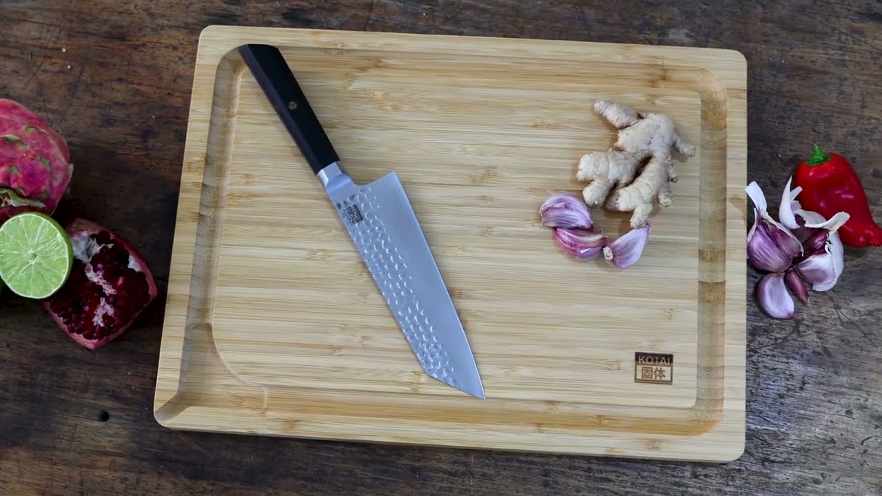  Executive Chef Bamboo Cutting Board with