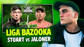KHAN REACCIONA A STUART vs JALONER | #LIGABAZOOKA INTERNACIONAL