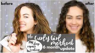 I Tried The Curly Girl Method For 30 Days Wavy Hair Transformation