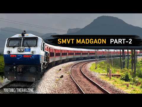 Bengaluru Madgaon Train Journey PART-2 |  WDP4 EMD | Train Videos | Indian Railways