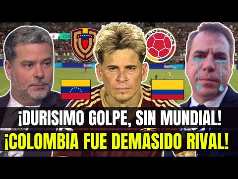 ¡HUMILLADOS y SIN MUNDIAL! PRENSA VENEZOLANA REACCIONA ASI A VENEZUELA(3) -COLOMBIA(6) ELIMINATORIAS