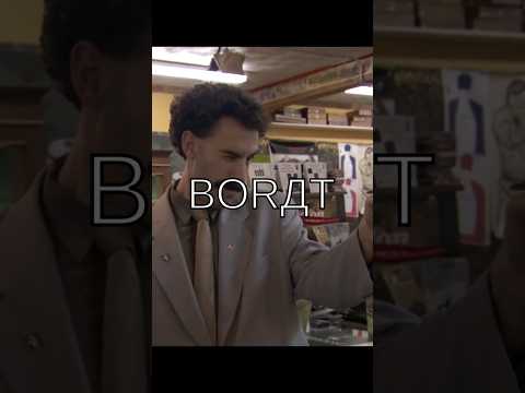Did you know that in Borat... #shorts