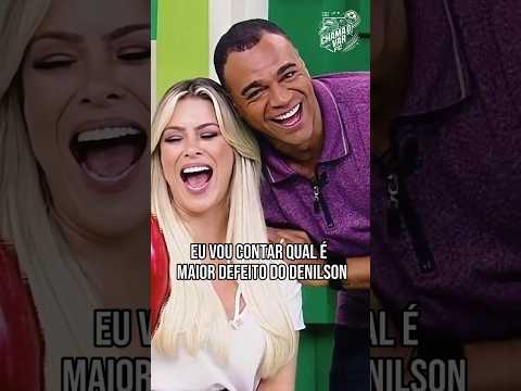 RENATA FAN REVELA SEGREDO DO DENILSON #renatafan #denilson #resenha #futebol