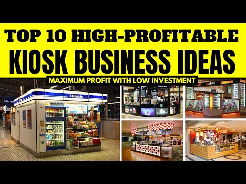 Top 10 High Profitable Kiosk Business Ideas for Maximum Profitability