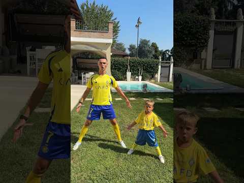 CR7 TWINS🐐🐐👀😂💛 #shorts