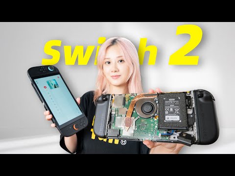 全网首发开箱+拆机！Switch 2 来了！【4分钟抢鲜版】