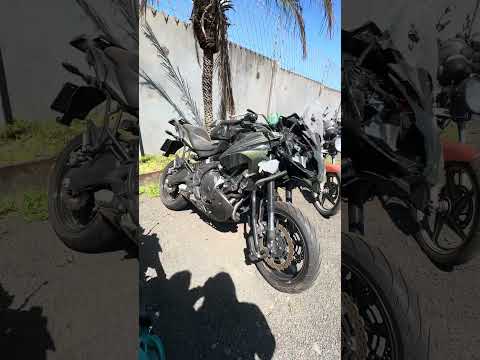 Leilão de motos dei lance em uma #moto