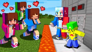 【モテモテになった結果…⁉️💘】ヤンデレ女子に襲われるマインクラフト🩸【マイクラ】ぽっぴんず