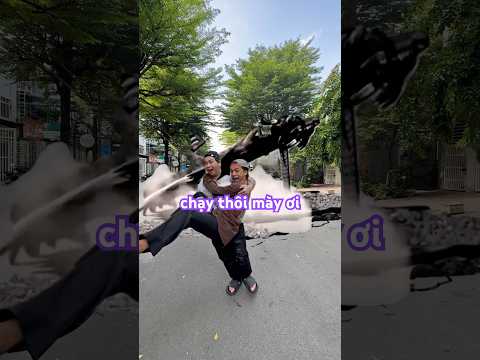 Rồng xuất hiện từ hố đen.#spiderman #shortvideo #naruto #giaitri #khủng