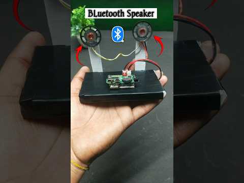 Making Mini bluetooth Speaker ๐ #shorts