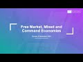Economic Systems and Their Characteristics