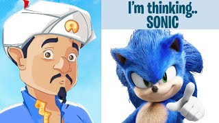 Can AKINATOR Guess SONIC?