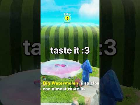 Giant Watermelon In Donkey Kong Bananza!