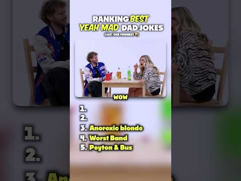 LAST ONE FUNNIEST! 🤣 Ranking BEST Yeah Mad Dad Jokes! 🤣 #dadjokes