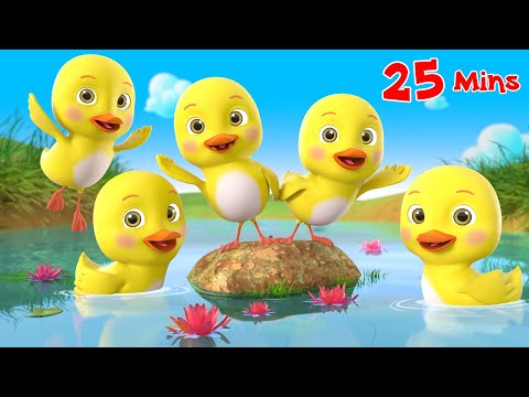 Five Little Ducks 12345 + Many More Nursery Rhymes And  Kids Songs  by Beep Beep