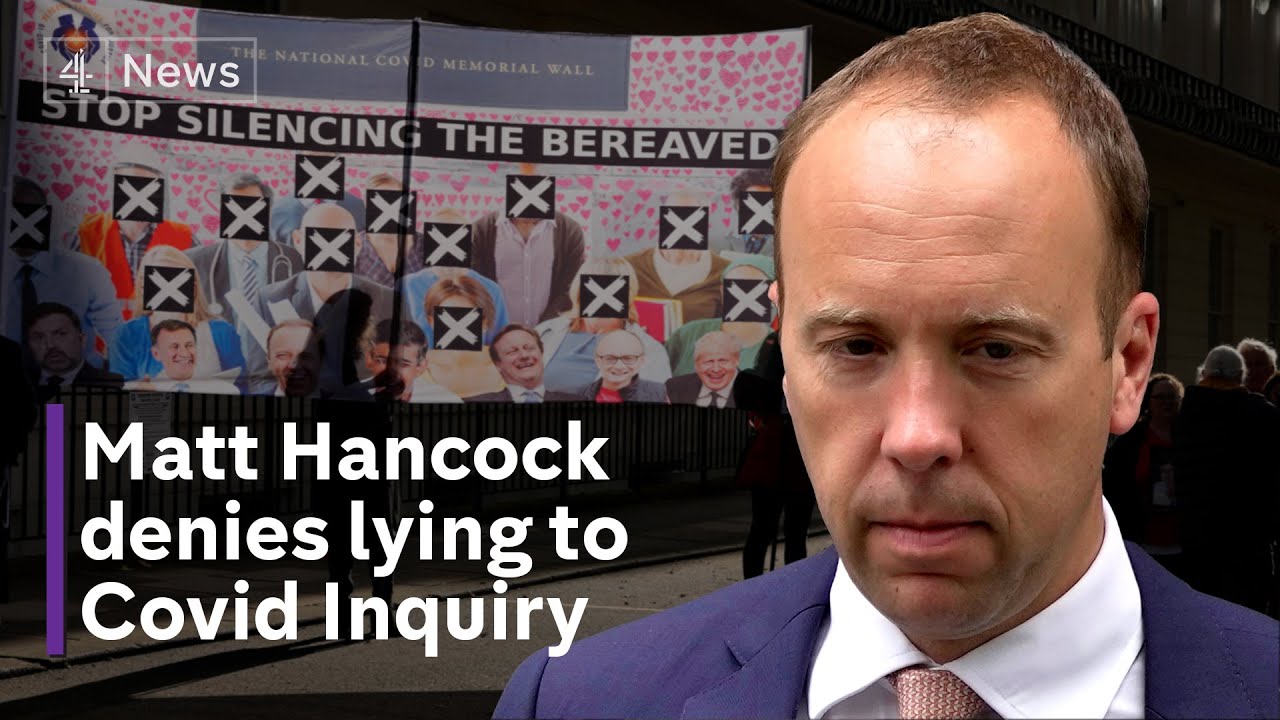 Covid inquiry: Matt Hancock denies lying during pandemic