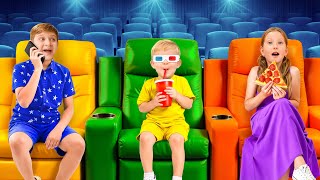 Cinema Rules & More Fun Kids Stories Compilation