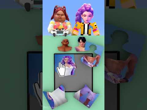 Rumi and Mira chubby in the Matching Picture Challenge!