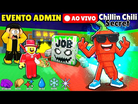 ATUALIZAÇÃO EVENTO DE TACOS ADMIN ABUSE NO ROUBE UM BRAINROT - AO VIVO